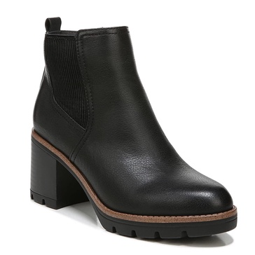 Naturalizer Women's Madalynn Gore Lug Sole Heeled Ankle Bootie