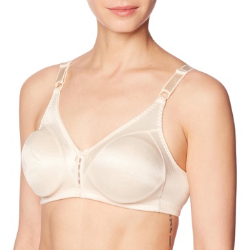 Bali Women's Double Support Wire-Free Bra, Light Beige, 38B