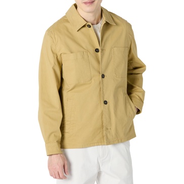 Amazon Essentials Men's Relaxed-Fit Stretch Cotton Utility Jacket