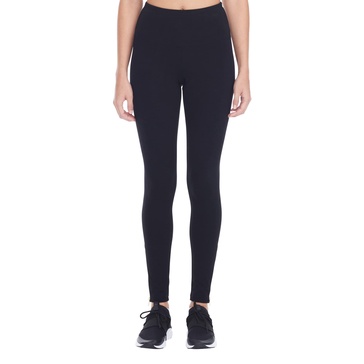 Andrew Marc Women's Cotton-Spandex Long High Rise Side Zip Legging