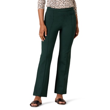 Amazon Essentials Women's Ponte Pull-On Mid Rise Ankle Length Pants
