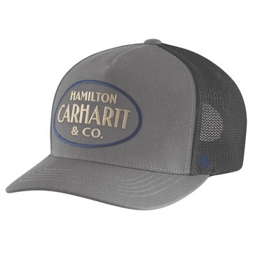 Carhartt Men's Twill Mesh-Back Hamilton Embroidered Cap