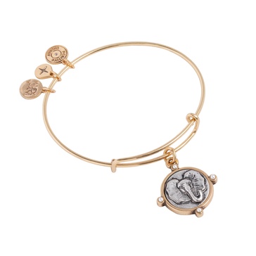 Alex and Ani Filigree Elephant Beaded EWB​