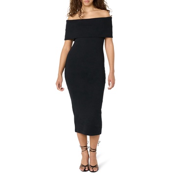The Drop Women's Lora Off The Shoulder Midi Sheath Dress