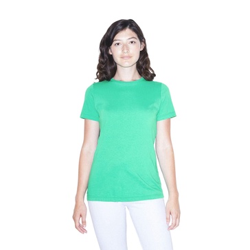 American Apparel Women's Fine Jersey Classic Short Sleeve Crewneck T-Shirt