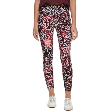 Calvin Klein Women's Printed High Waisted Leggings with Pockets