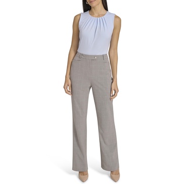 Calvin Klein Women's Open Front Tweed Suit Jacket