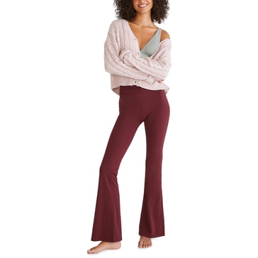 AEROPOSTALE Women's Airsoft High-Rise Cinched Flare Legging