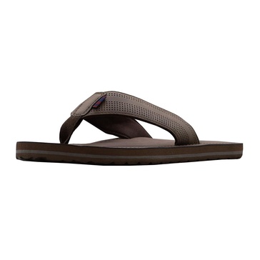 Ben Sherman Mens Newbridge Logo Flip Flops Casual Sandals Casual - Brown