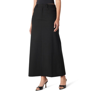 The Drop Women's Denis Woven Long Column Skirt