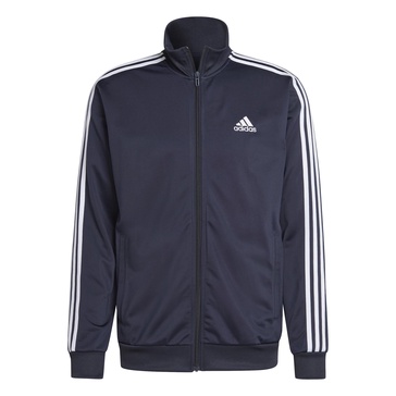 adidas Men's Size Basic 3-Stripes Tricot Track Suit Legacy, Ink/White, XX-Large/Tall + 3"