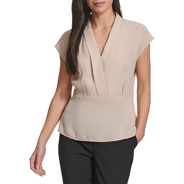 Calvin Klein Women's Pleat Neck Sleeveless Cami
