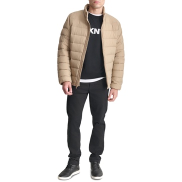 DKNY Mens Light Weight Quilted Puffer Jacket