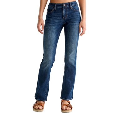 Aeropostale Women's Aero Mid Rise Bootcut Jean