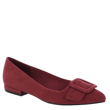Anne Klein Women's Ballet Flat Kalea, Deep Red, 11
