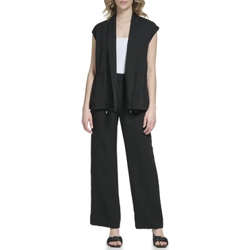 Calvin Klein Women's Open Cap Sleeve Jacket