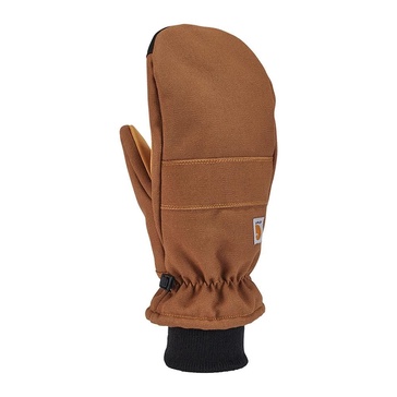 Carhartt Women's Insulated Duck Synthetic Leather Knit Cuff Mitt
