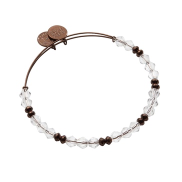 Alex and Ani Crystal Bicone Beaded Bangle