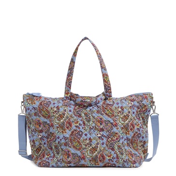 Vera Bradley Women's Cotton Overnight Travel Tote Travel Bag