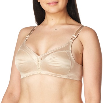 Bali Women's Woman's Double Support Wire-Free Bra, Nude,34C