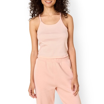 Amazon Essentials x Sofia Grainge Women's Micro-Ribbed Cropped Camisole