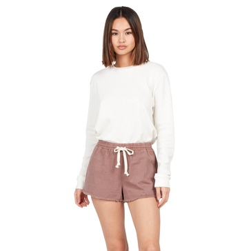 Volcom Women's Strutin Stone Elastic Waist Short