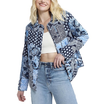 Vera Bradley Women's Quilted Jacket with Pockets (Extended Size Range)