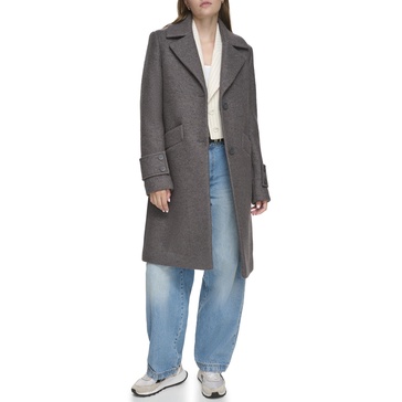 Andrew Marc Women's Wool Regine Slim Coat