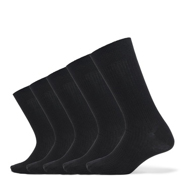 Amazon Essentials Mens Comfortable Patterned Dress Socks, 5 Pairs