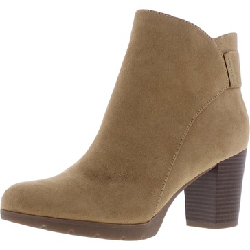 womens faux suede embellished ankle boots