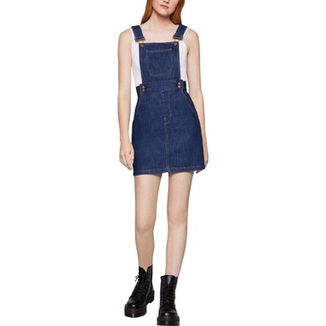 BCBGeneration Women's Denim Overall Dress