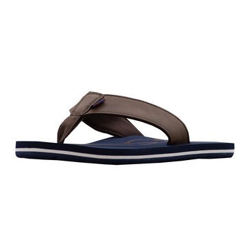 Ben Sherman Mens Crosswell Flip Flops Casual Sandals Casual - Blue, Brown