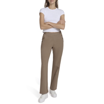 Andrew Marc Women's Sailor Buttons Pants Flare Bottoms