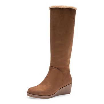 Aerosoles Women's Binocular Shearling Knee High Boot