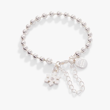 Alex and Ani AA707622SS,Snowflake Ball Chain Bracelet,Shiny Silver,Silver,Bracelet