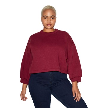 American Apparel Women's Flex 3/4 Balloon Sleeve Top