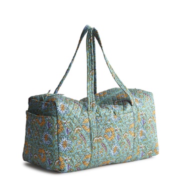 Vera Bradley Women's Premium Cotton Large Original Duffel Travel Bag