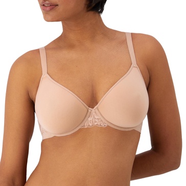 Bali Women's Breathe Modal T-Shirt Bra, Breathable Lightweight Underwire Bra, Convertible Straps