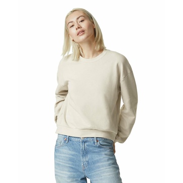 American Apparel Women's ReFlex Fleece Crewneck Sweatshirt, GRF494AA