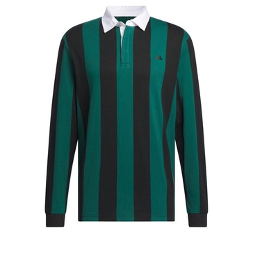 adidas Men's Go-to Long Sleeve Rugby Polo Shirt
