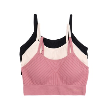 BCBGMAXAZRIA Women's Everyday Comfort 3-Pack Seamless Bra