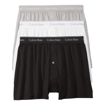 Calvin Klein Men's Cotton Classics 3-Pack Knit Boxer