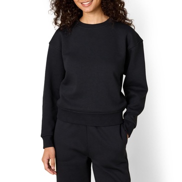 Amazon Essentials x Sofia Grainge Women's Boxy Drop Shoulder Crewneck Sweatshirt
