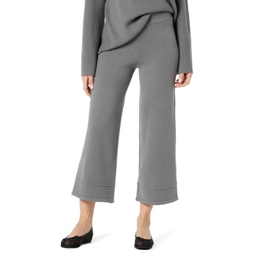 The Drop Women's Bernadette Pull-on Loose-fit Cropped Sweater Pant