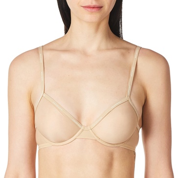 Calvin Klein Women's Sheer Marquisette Unlined Demi Bra