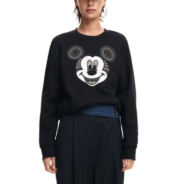 Desigual Women's Woman Knit Sweat Long Sleeve