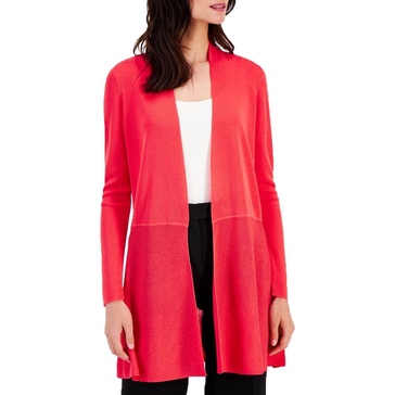 Anne Klein Womens Knit p Cardigan Sweater