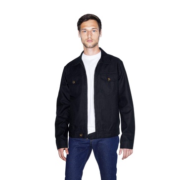 American Apparel Men's Long Sleeve Twill Jacket