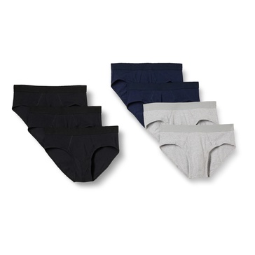 Amazon Essentials Men's Cotton Jersey Brief Underwear (Available in Big & Tall), Pack of 7