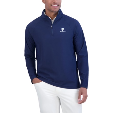 Ben Sherman Men's Quarter Zip Pullover Sweater – Lightweight, Stylish, Soft Knit for Casual, Work, Golf & Everyday Wear
